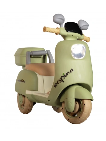 Wespina 3 Tekerlekli Kumandalı Akülü Motor 6V | Yeşil