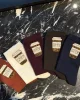 Coffee İşlemeli Cotton Çorap