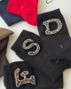 Kişiselleştirilmiş Cotton Harf Çorap