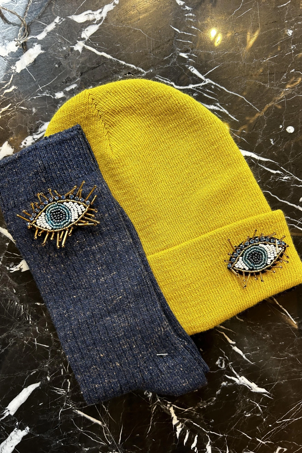 Eda’s Göz Kombinli Bere&Çorap