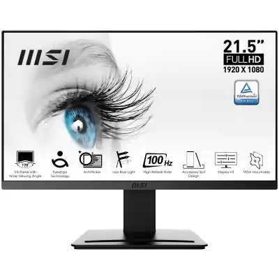 21.5 MSI PRO MP223 FHD 1MS 100HZ FLAT VA  ADAPTIVE-SYNC