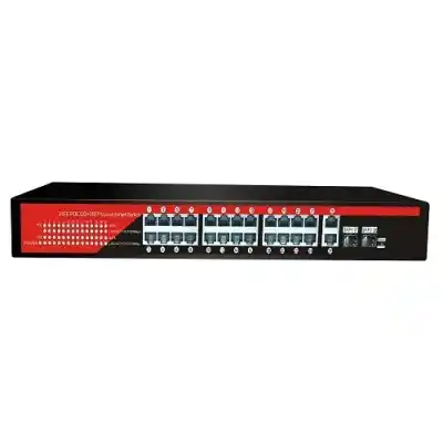 EZCOOL EZ-24PSF-SFP 24PORT 24FE+2GE+2SFP GİGABİT POE SWİTCH 320W