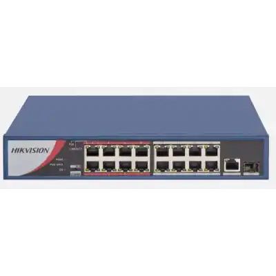 HIKVISION DS-3E0318P-E/M 16FEx1GE+1GE/SFP 130W POE SWİTCH