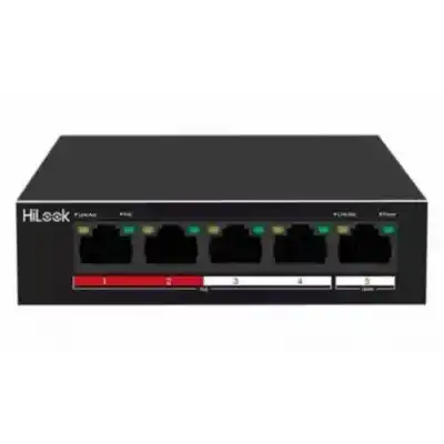 HILOOK NS-0105P-35(B)(O-STD) 4XFE+1XFE UPLINK YÖNETİLEMEZ 35W POE SWİTCH
