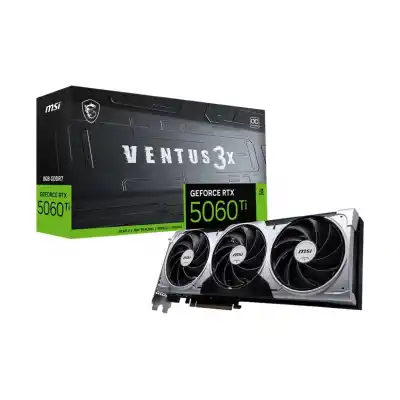 MSI GEFORCE RTX 5060 TI 8G VENTUS 3X OC GDDR7 128B DX12 PCIE 5.0 X16 (3XDP 1XHDMI)