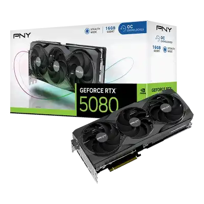 PNY RTX 5080 16GB GDDR7 256Bit (VCG508016TFXPB1-O)