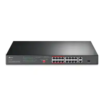 TP-LINK TL-SL1218P 16PORT 10/100 YÖNETİLEMEZ POE SWITCH