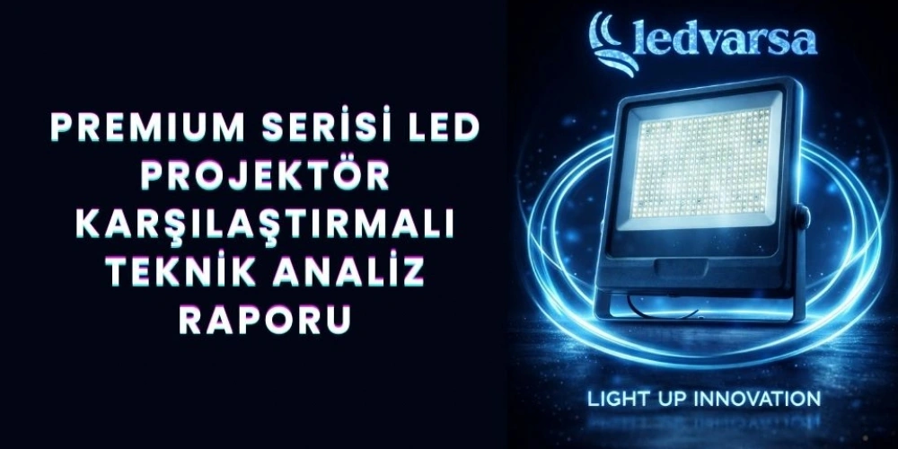 Premium Serisi LED Projektör Karşılaştırmalı Teknik Analiz Raporu: 300W ve 400W Modelleri