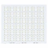 MDA000-290 600W 3535 3V 252 LED 6lı Lensli Projektör LED PCB Modülü