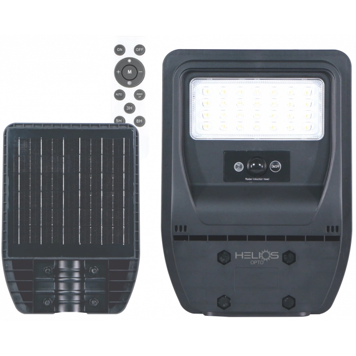 100 WATT HS 3865 SOLAR LED HAREKET SENSÖRLÜ KUMANDALI SOKAK LAMBASI