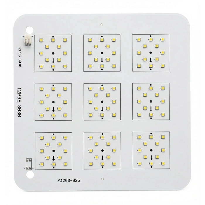 100W 3030 LED Modül 6500K | Kanopi LED ve Projektör Aydınlatma PCB 240x240