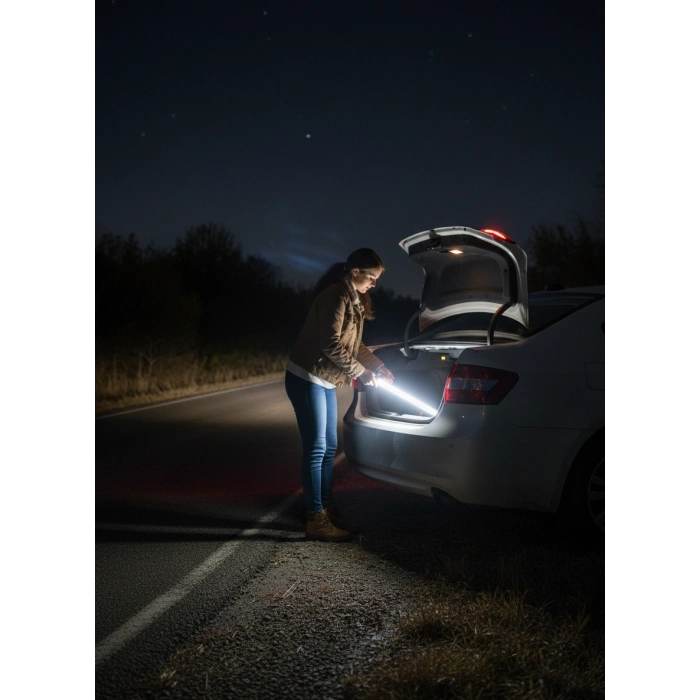 120 LEDLI ŞARJ EDİLEBİLİR LİTYUM BATARYA PILLI DIMLENEBILIR PORTATIF IŞILDAK