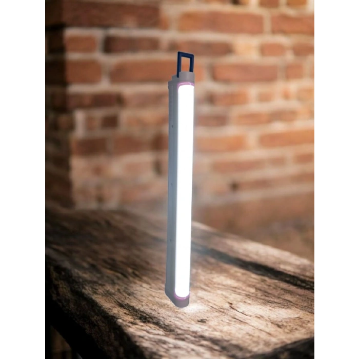 120 LEDLI ŞARJ EDİLEBİLİR LİTYUM BATARYA PILLI DIMLENEBILIR PORTATIF IŞILDAK