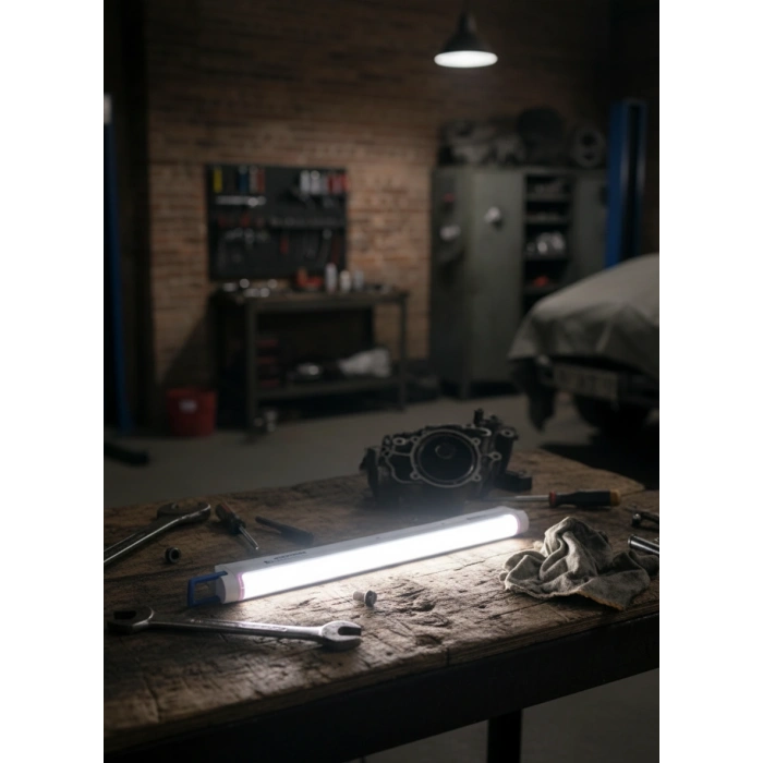 120 LEDLI ŞARJ EDİLEBİLİR LİTYUM BATARYA PILLI DIMLENEBILIR PORTATIF IŞILDAK