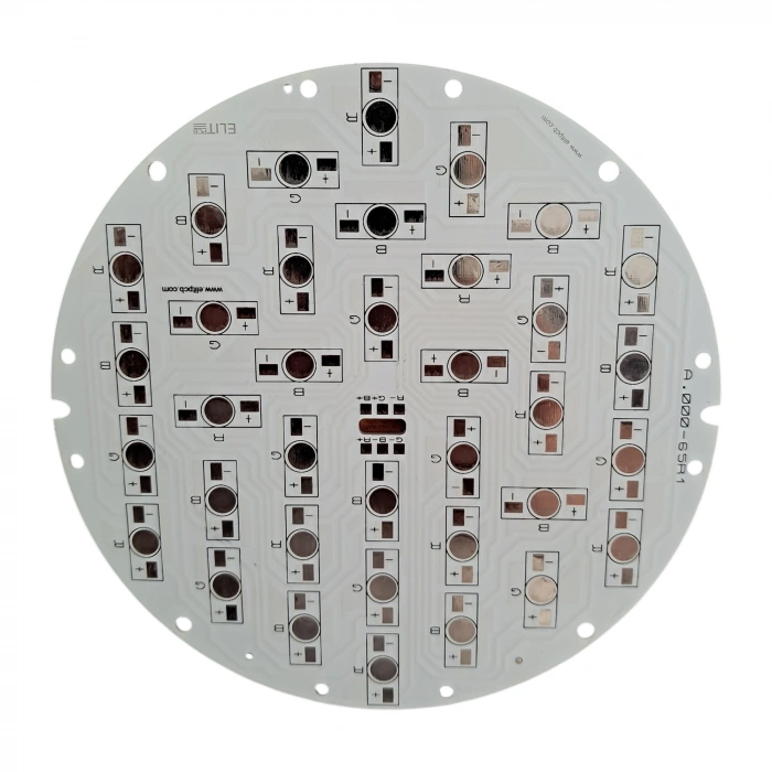 140 mm RGB LED PCB | 36 LED 12R+12G+12B | 36’lı Blok Lens Uyumlu | A.000-65R1