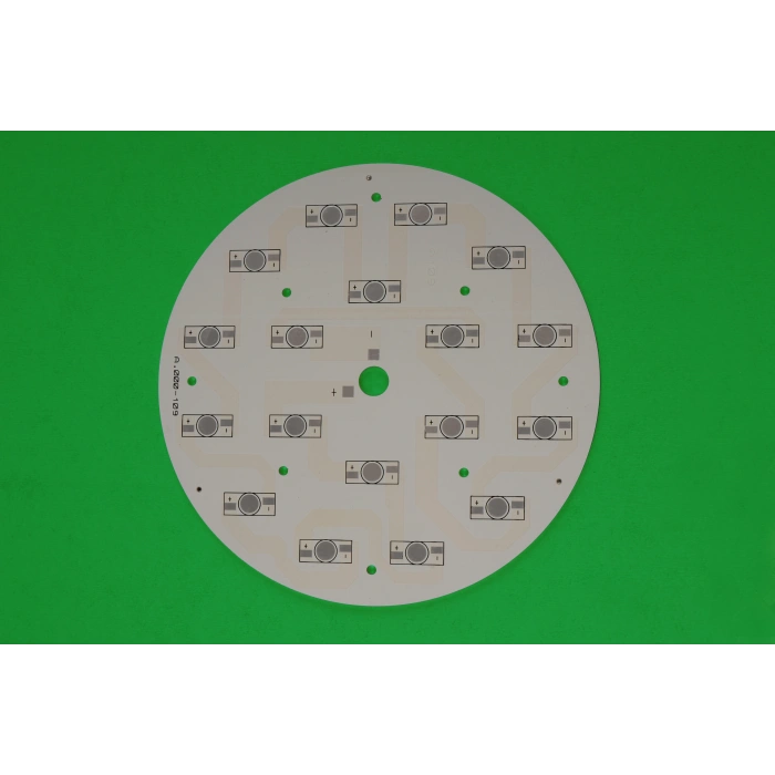 18 LED EMITTER TEK RENK ALUMINYUM PCB A.000-109