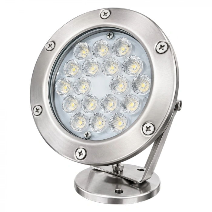 18W IP65 Premium Paslanmaz LED Bahçe Spot Armatür | LM INOX 18 PRO VENT