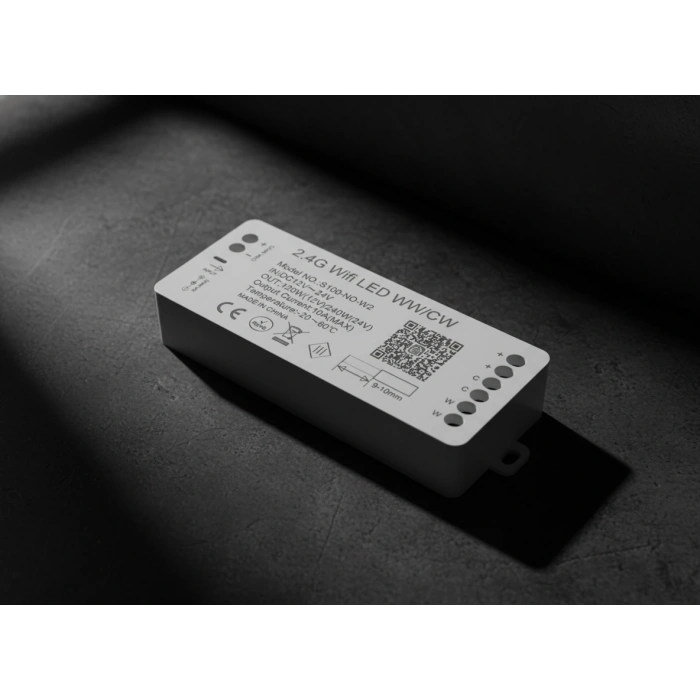 Akıllı Wi-Fi LED Dimmer ve Renk Sıcaklığı Kontrolcüsü (3000K-6500K)