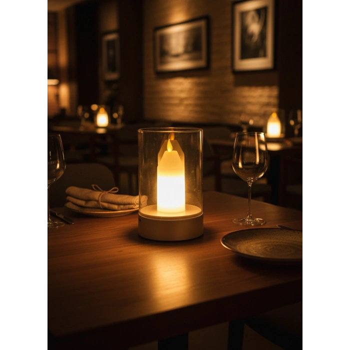 Felis Üç Renk Şarj Edilebilir Akşam Lambası