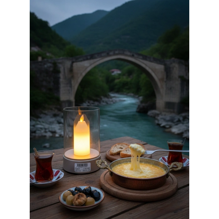 Felis Üç Renk Şarj Edilebilir Akşam Lambası