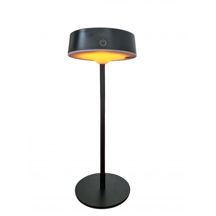 3 RENKli ŞARJLI DİMLENEBİLİR GÜNEŞ PANELLİ LED MASA LAMBASI