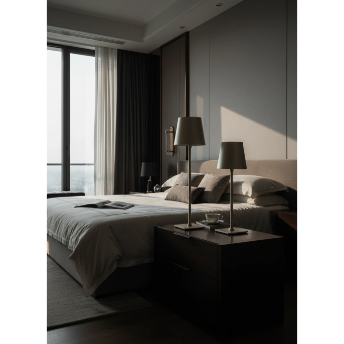 3 RENK LONDIUM C TYPE ŞARJ EDILEBİLİR DİMLENEBİLİR LED MASA LAMBASI