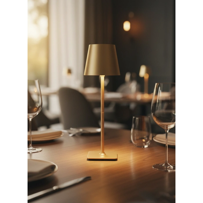 3 RENK LONDIUM C TYPE ŞARJ EDILEBİLİR DİMLENEBİLİR LED MASA LAMBASI