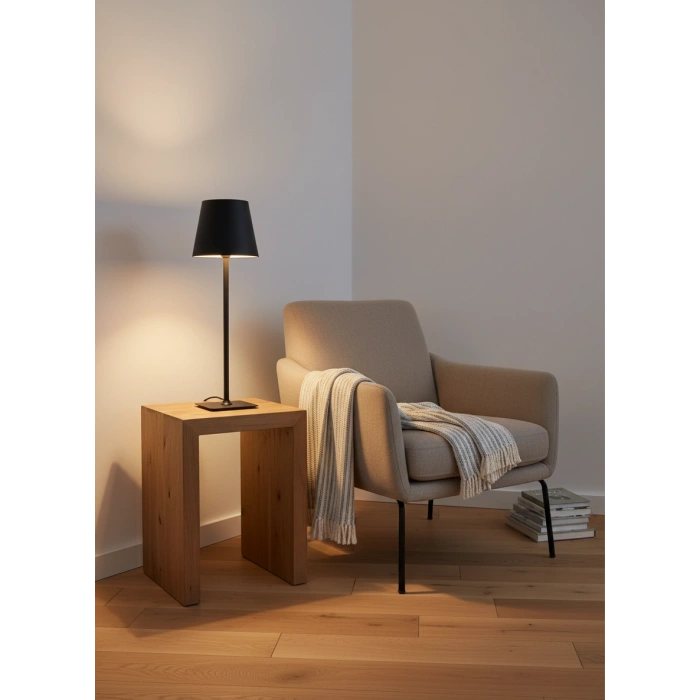 3 RENK LONDIUM C TYPE ŞARJ EDILEBİLİR DİMLENEBİLİR LED MASA LAMBASI