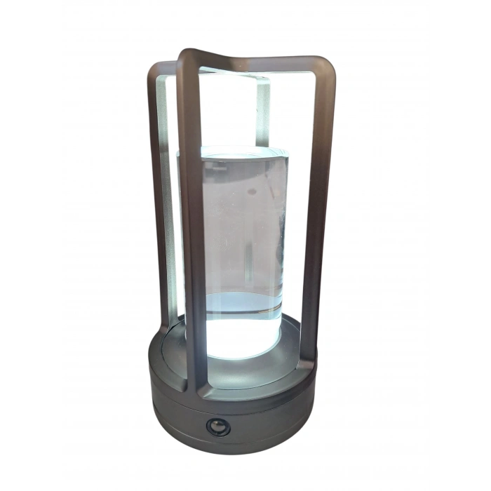 Visium 3 Renk Dokunmatik Şarjlı LED Masa Lambası - Akrilik Tasarım