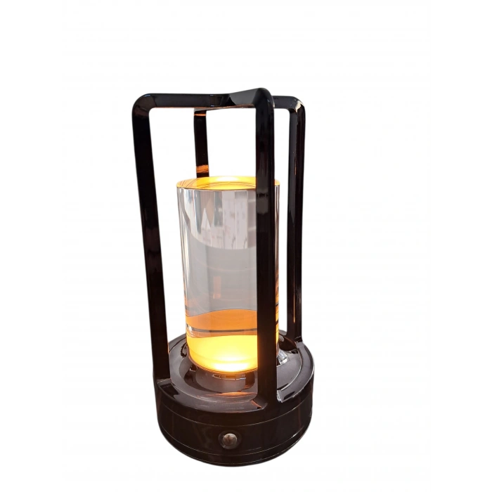 Visium 3 Renk Dokunmatik Şarjlı LED Masa Lambası - Akrilik Tasarım