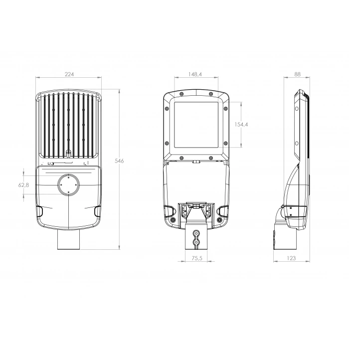 30 - 100 WATT HAREKETLI SOKAK LAMBASI