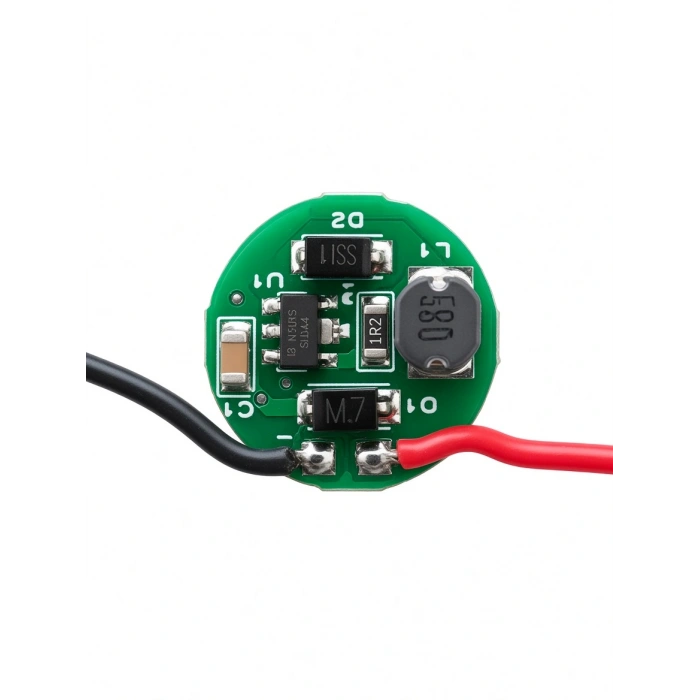 3535 Power LED Tekli Lensli LED Modül – 12–24V DC | 100–150mA | Ø18mm