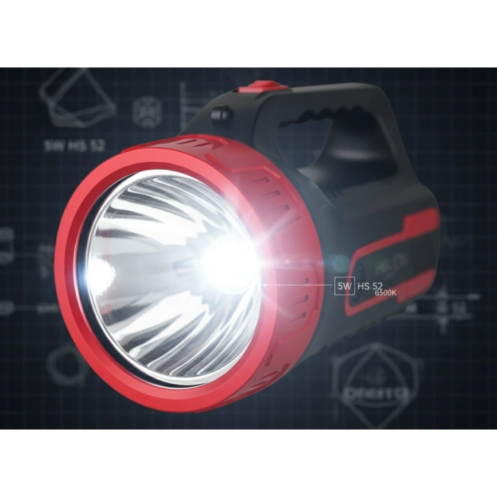 5W Şarj Edilebilir Profesyonel Fener HS 5213