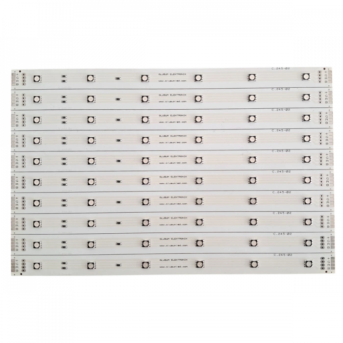 Sabit Voltaj 12V Linear 24 LED LMC245-02 RGB LED Modül