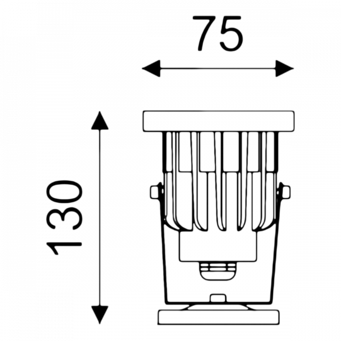 3W IP68 LED Bahçe Spot Armatür | LM OGL 03