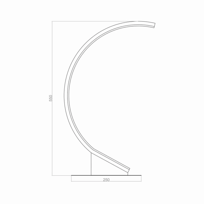 LUNEXA LED Desk Lamp | 16W 1296LM Modern Ay Tasarım Masa Lambası