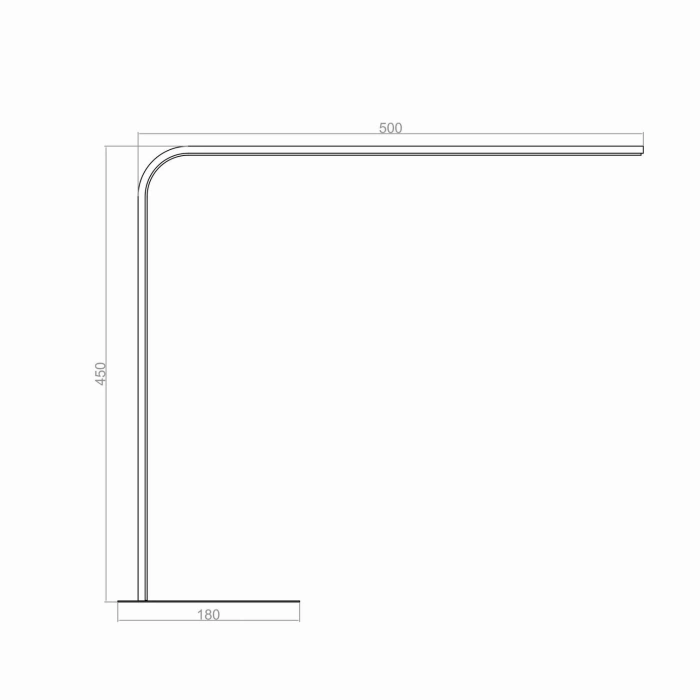 LINIX LED Desk Lamp | 9W 720LM Modern L Tasarım Masa Lambası