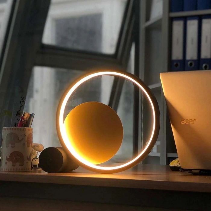 SATURN LED Desk Lamp | 14W 1152LM Modern Masa Tasarım Masa Lambası
