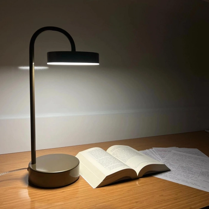 NAZE U LED Desk Lamp | 7W 560LM Modern U Tasarım Dekoratif Masa Lambası