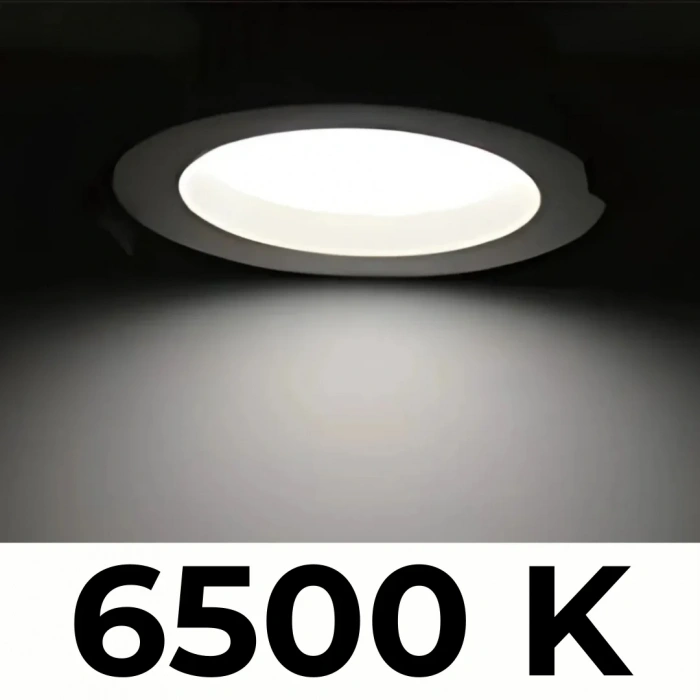 Elipsera LED Lambader | 22W 1792LM Modern Elips Tasarım, Üstü Kavisli