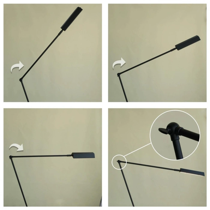 Recto LED Lambader | 14W 1152LM Dikdörtgen Taban ve Oynar Başlık