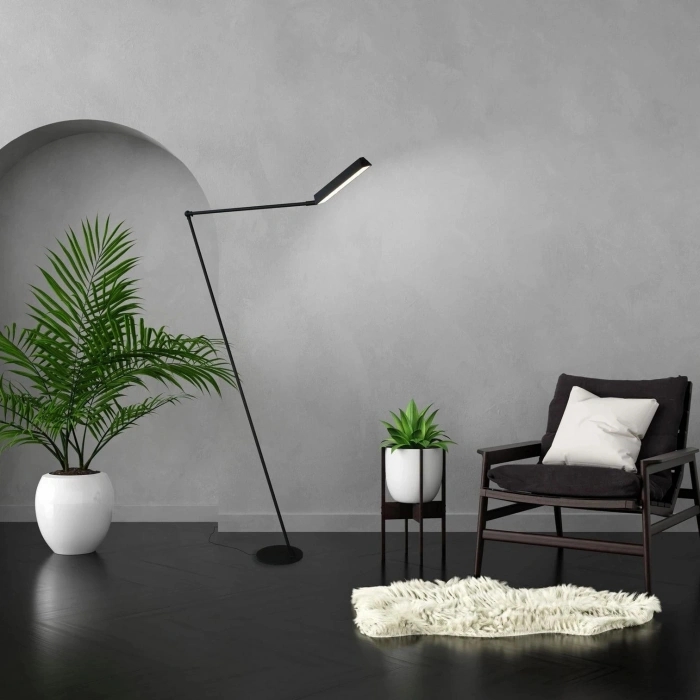 Recto LED Lambader | 14W 1152LM Dikdörtgen Taban ve Oynar Başlık