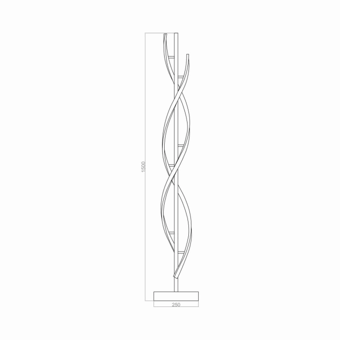 Dnavia LED Lambader | 54W 4320LM Çift Spiral DNA Tasarım