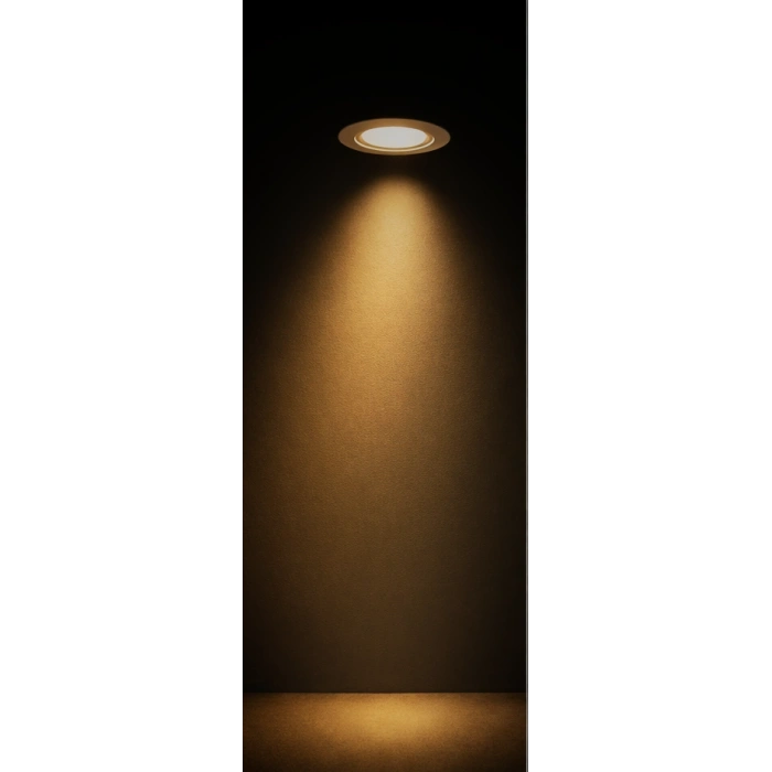 Linea Maxi LED Plafonyer | 15W 1200LM 5 Spot Ahşap Dikdörtgen Tasarım