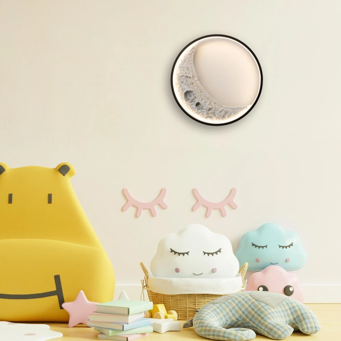 MOONARA LED Duvar Aplik | 29W 2320LM Modern Hilal Tasarım