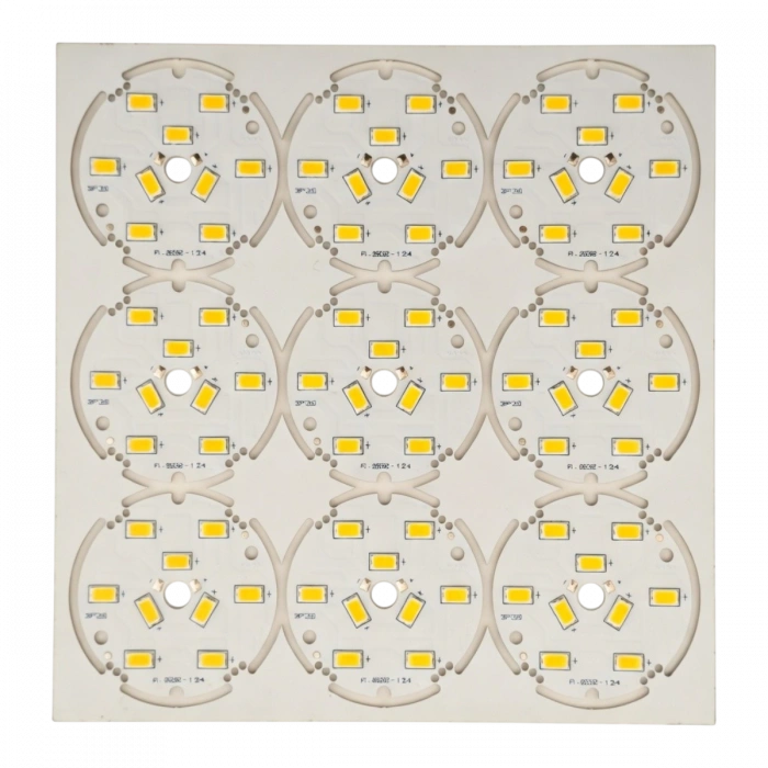 Sabit Akım 5630 LED Modül 9 LED 9V 350mA/500mA Ø44mm | Semileds MDA000-154