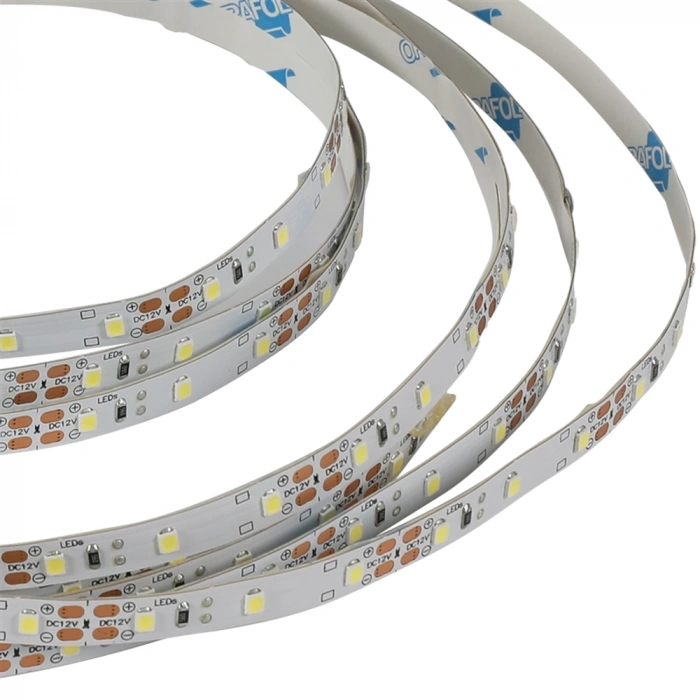 Osram Çipli 2835 Şerit LED Premium Seri 12V 60 LED/M 6500K Beyaz IP20 8mm İç Mekan 5 Metre Rulo