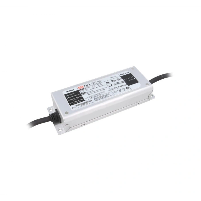 Mean Well XLG-150-12-A 12V 150W 12.5A IP67 Sabit Voltaj LED Driver (Akım Ayarlı)