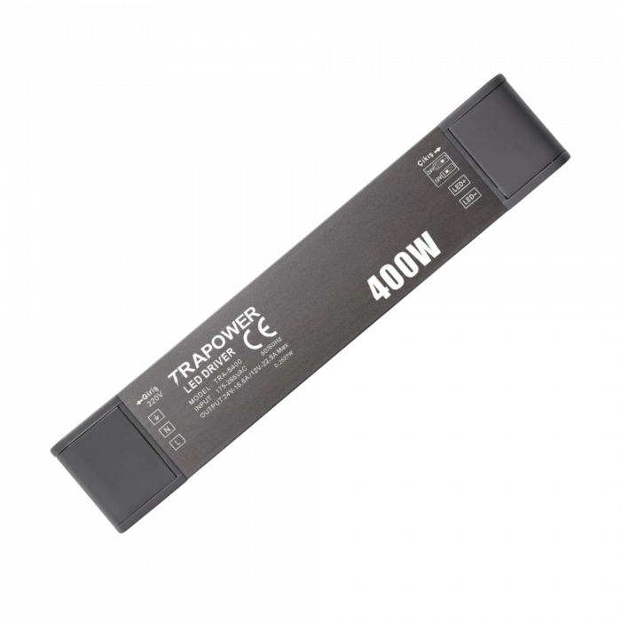 400 Watt TRA5300 400W Ultra Slim LED Sürücü | 12V 24V Çift Çıkış Sabit Voltaj Güç Kaynağı