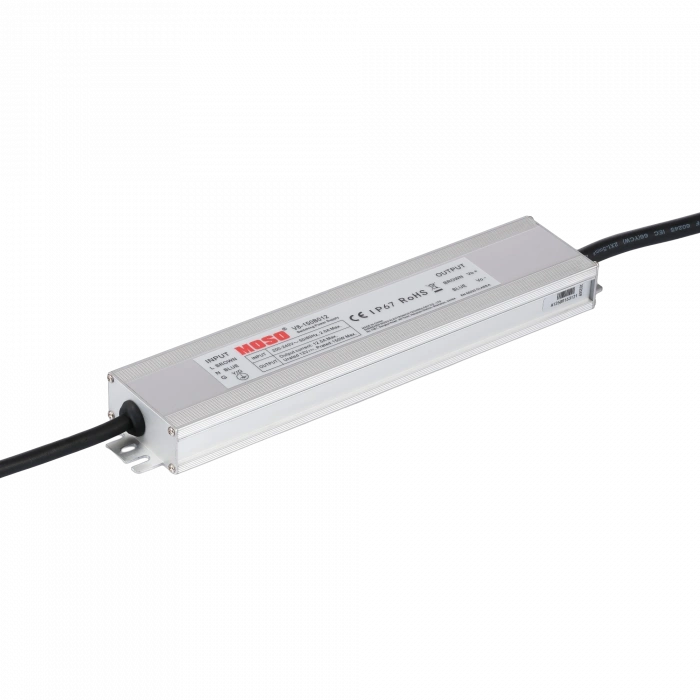 MOSO V8-150B012 150W LED Driver | IP65 12V 12.5A Sabit Voltaj SMPS Dış Mekan Metal Kasa SMPS Güç Kaynağı